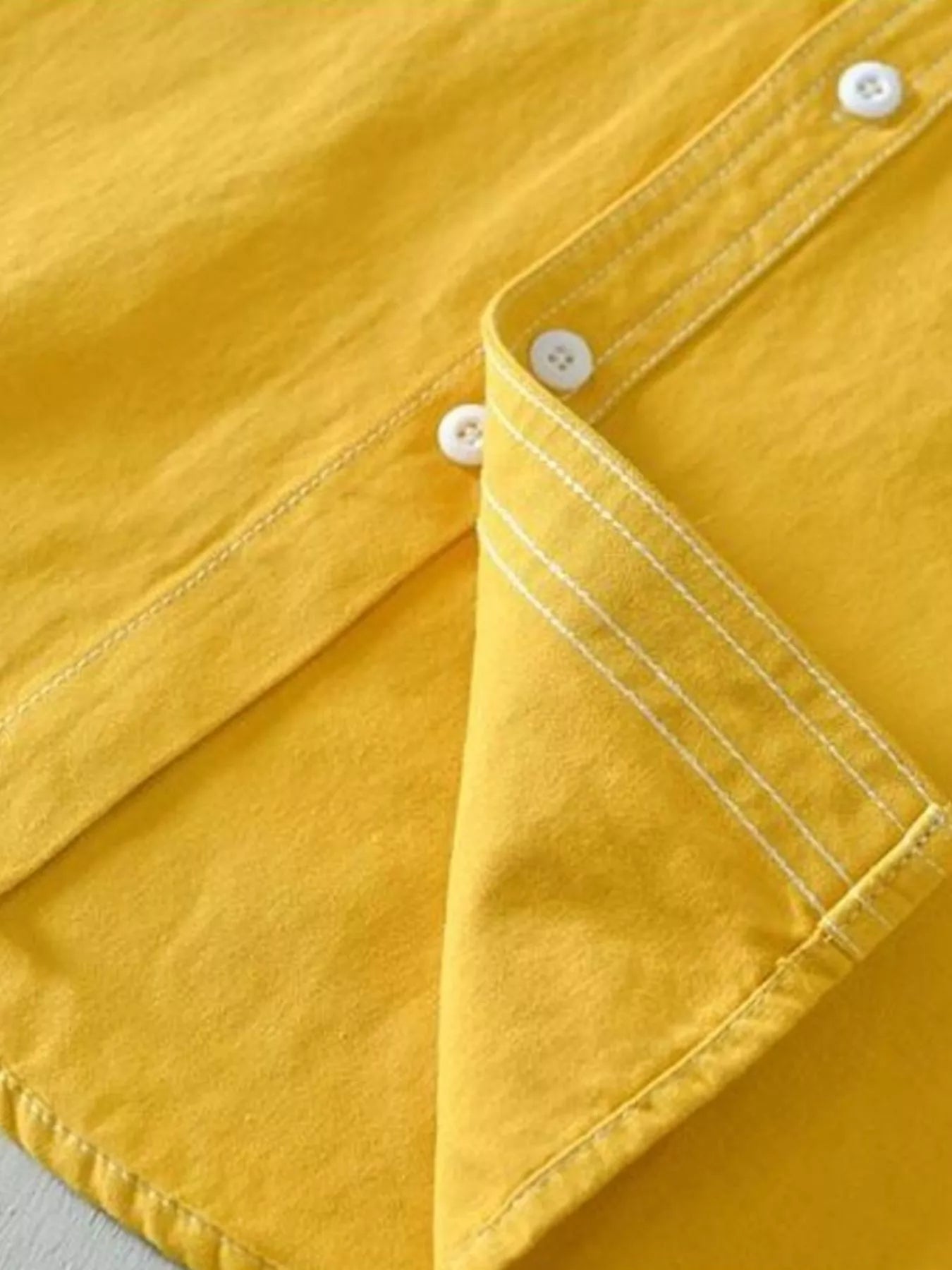 Men's Plus Size Button Up Long Sleeve Shirt