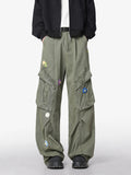 Men's Flower Wide Leg Pants