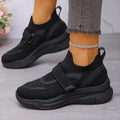 Round Toe Mesh Sneakers