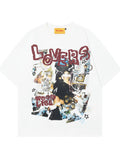 Men's Graphic Short Sleeve Oversized T-Shirt