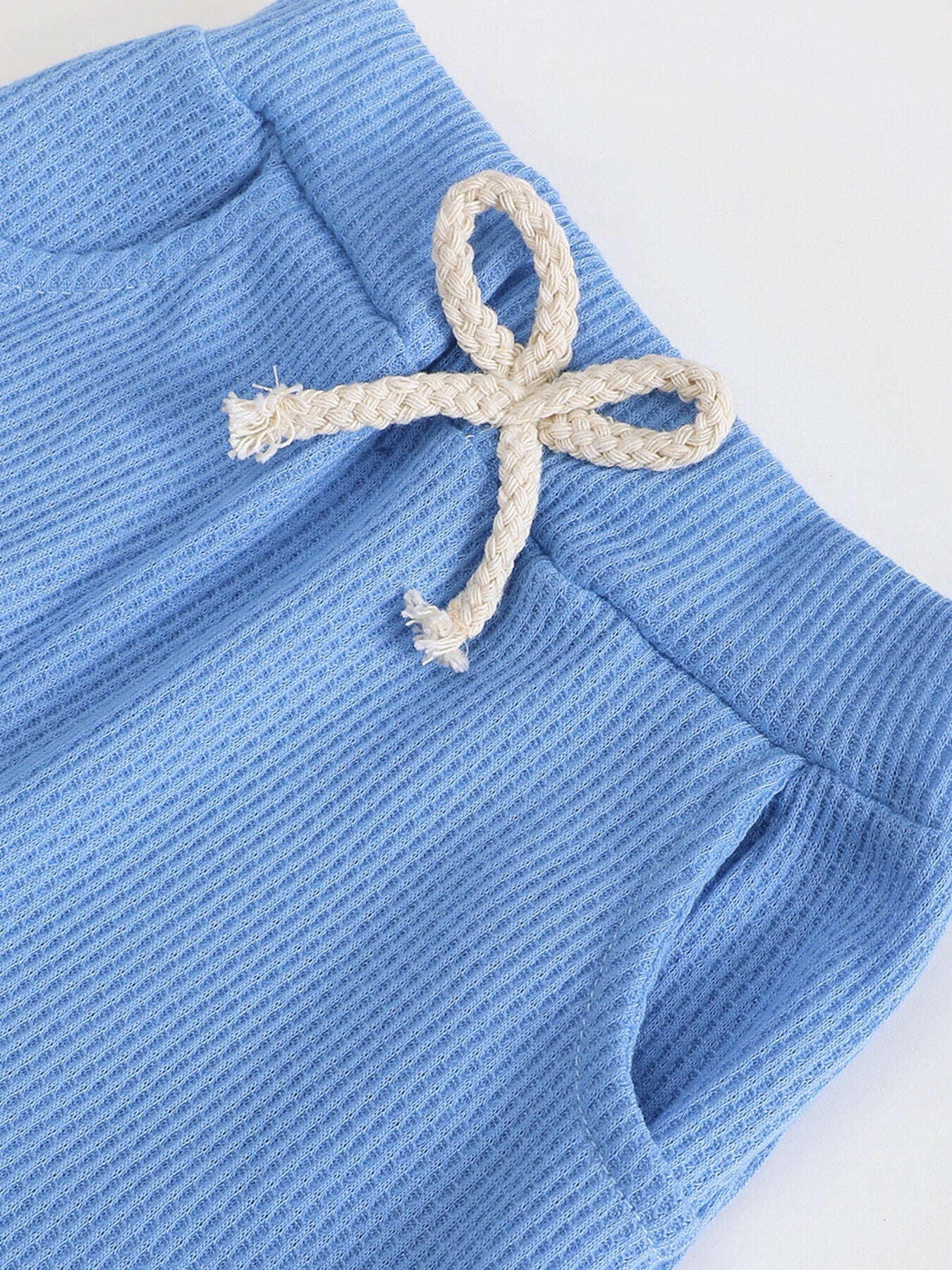 Children's Striped Polo Shirt & Pants Set