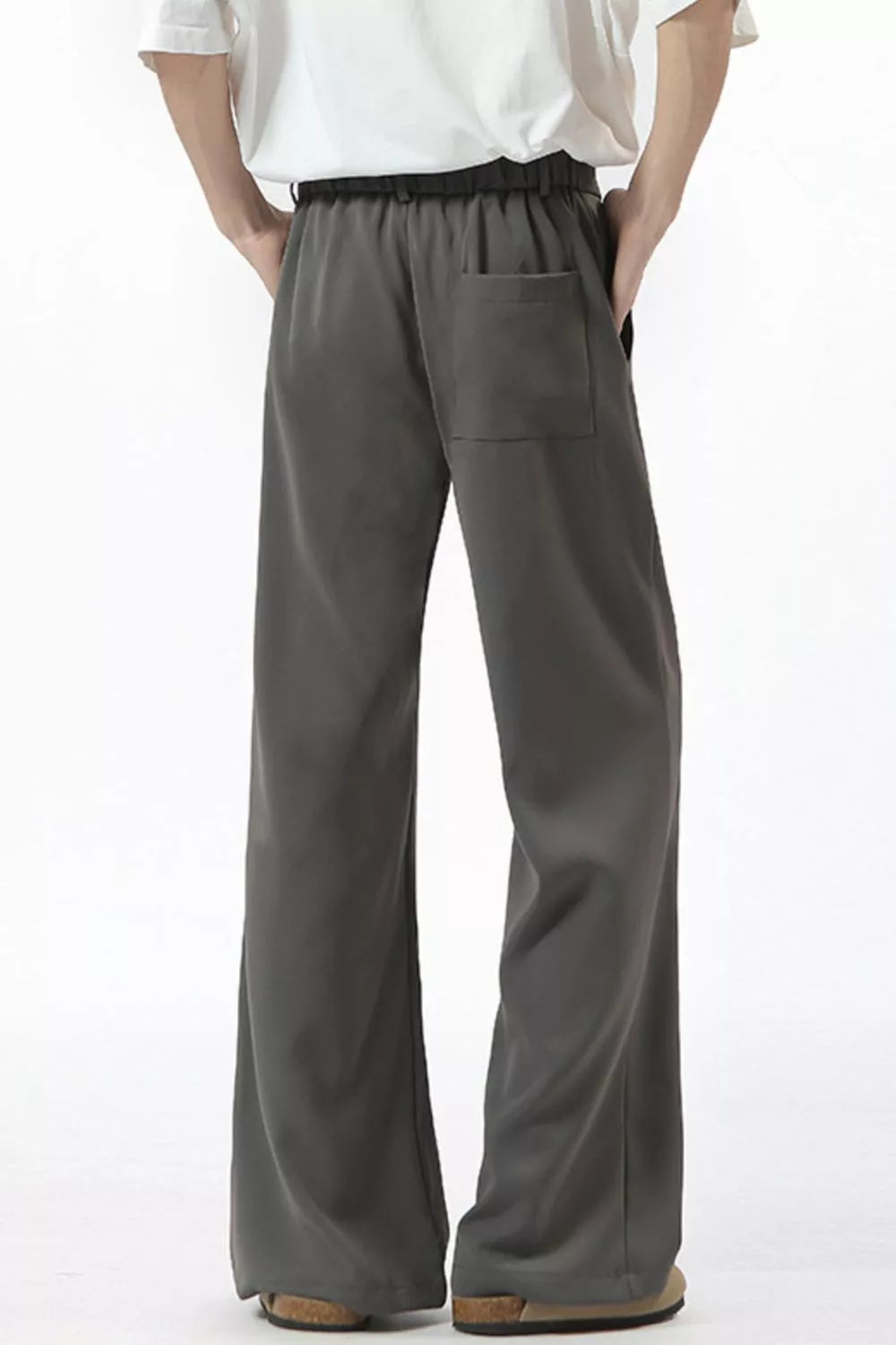 Men's Full Size Wide Leg Pants Plus Size