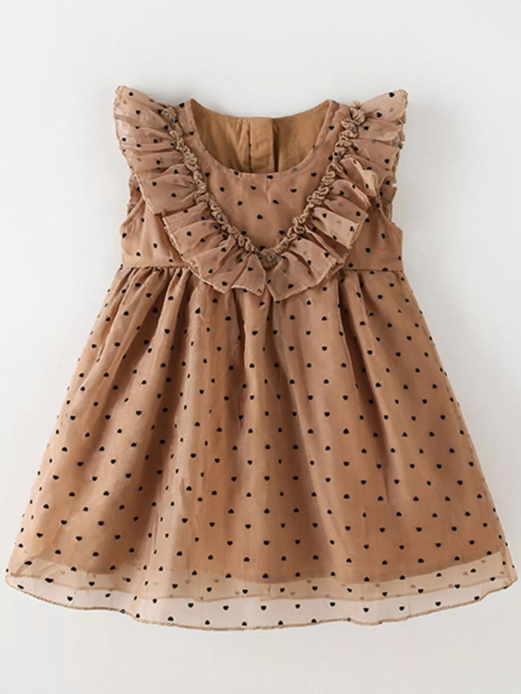 Children's Polka Dot Ruffle Dress