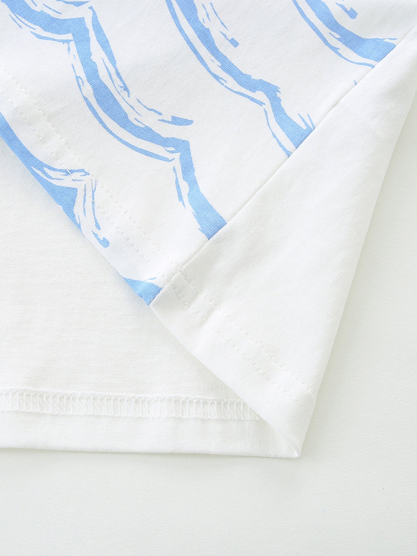 Children's Nautical Sailboat Print Crew Neck T-Shirt