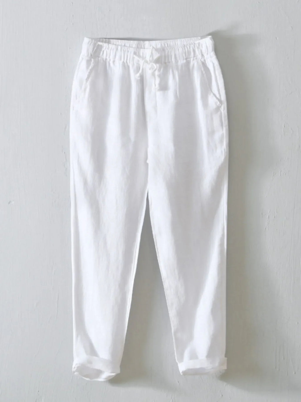 Men's Plus Size Drawstring Loose Fit Pants