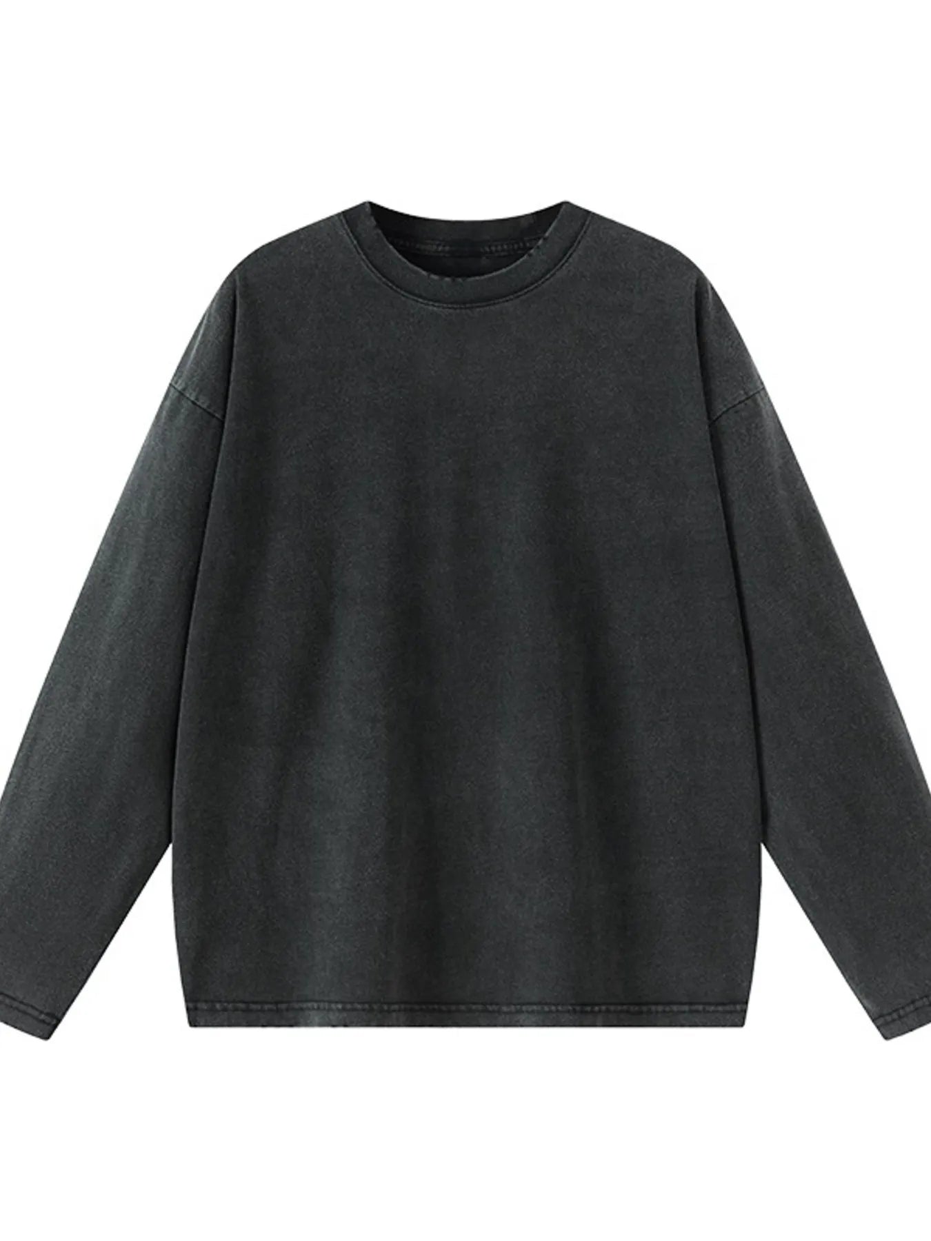 Men's Round Neck Long Sleeve T-Shirt