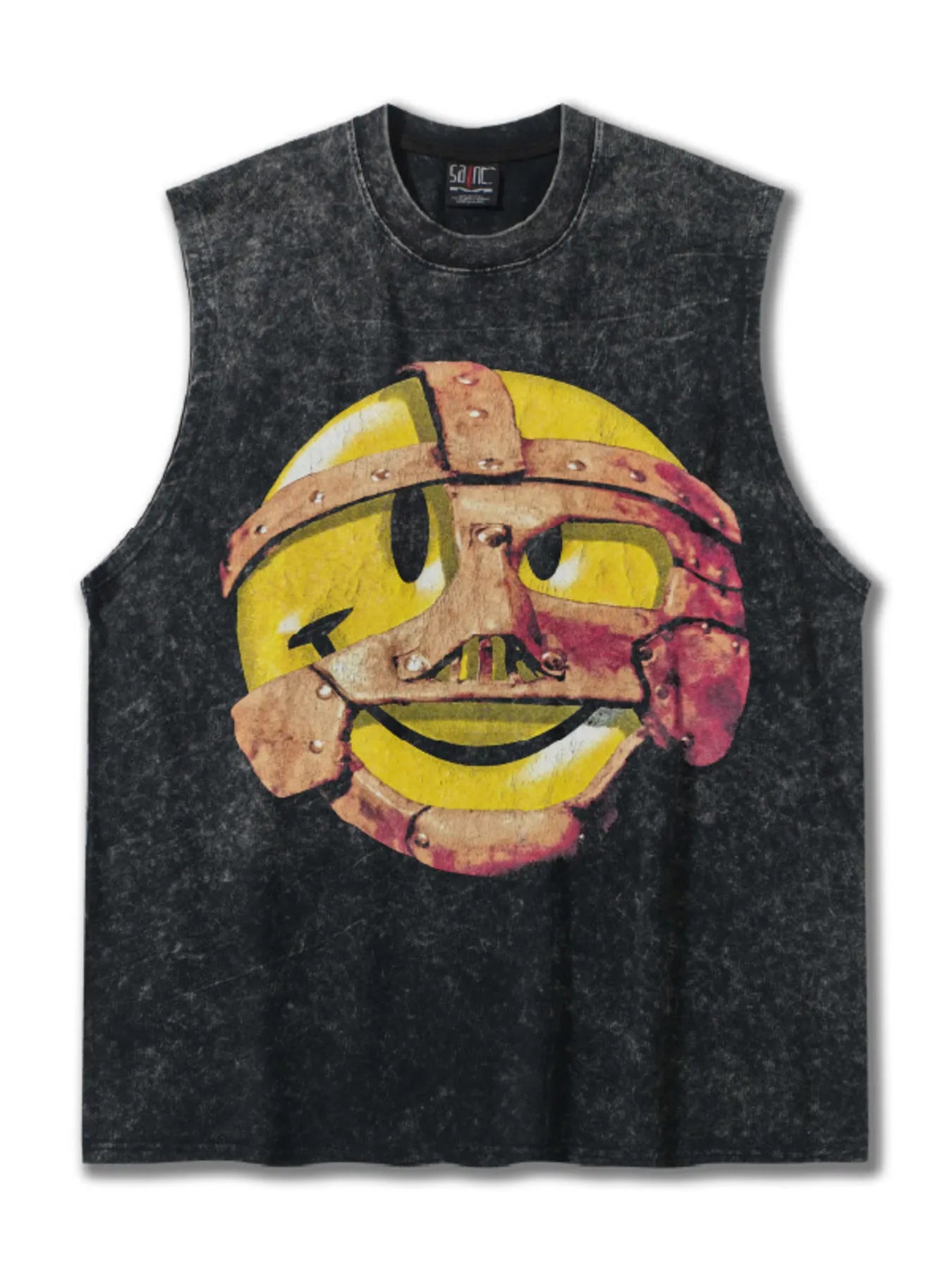 Men's Graphic Round Neck Tank Top