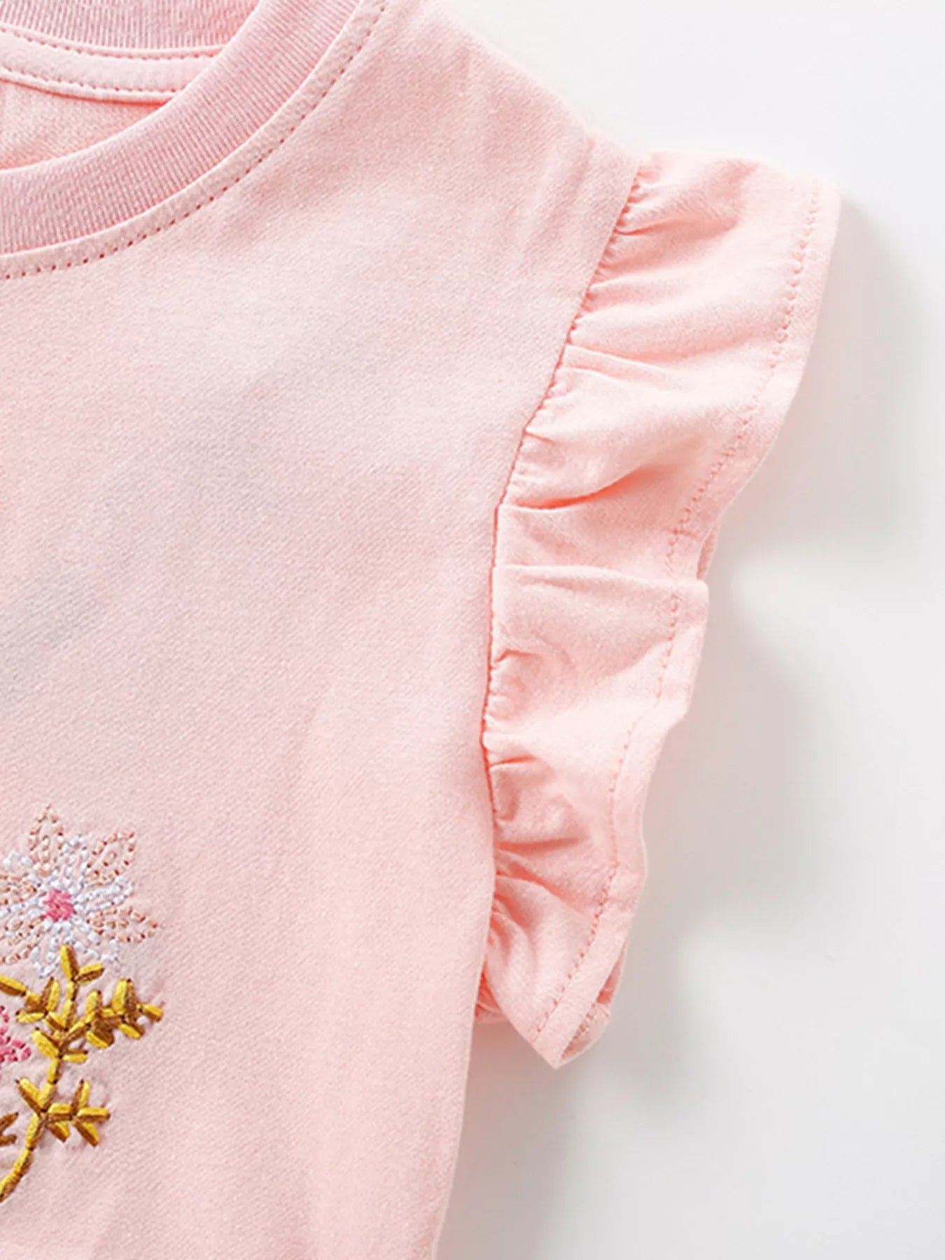Children's Unicorn Ruffle Sleeve Dress