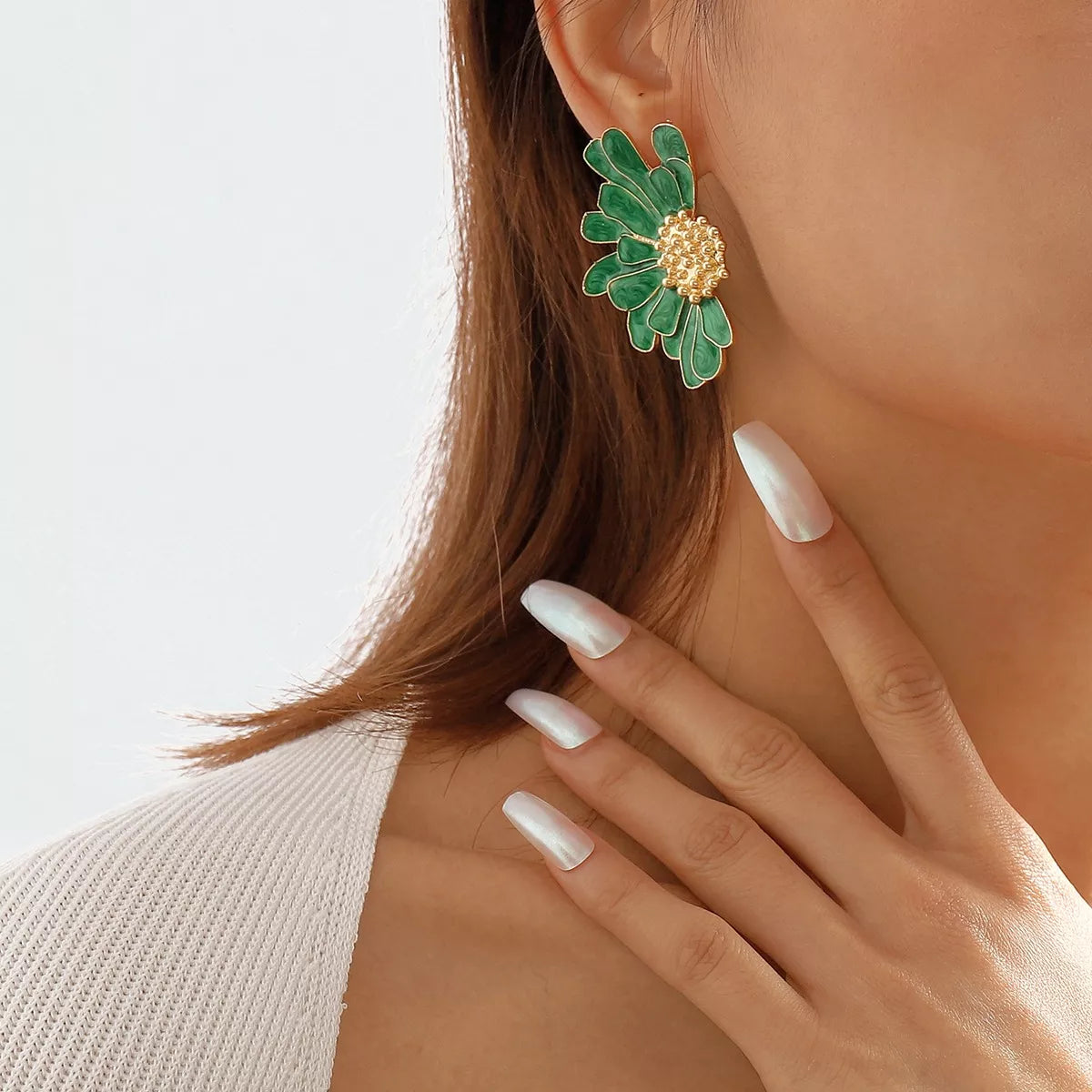 Flower Stud Earrings