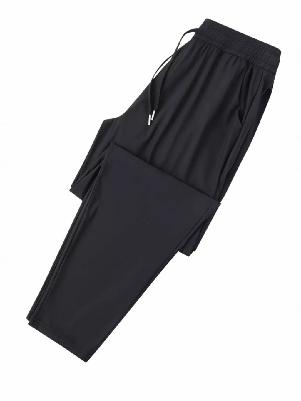 Men's Plus Size Casual Drawstring Wide-Leg Pants
