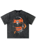 Men's Graphic Round Neck Short Sleeve T-Shirt