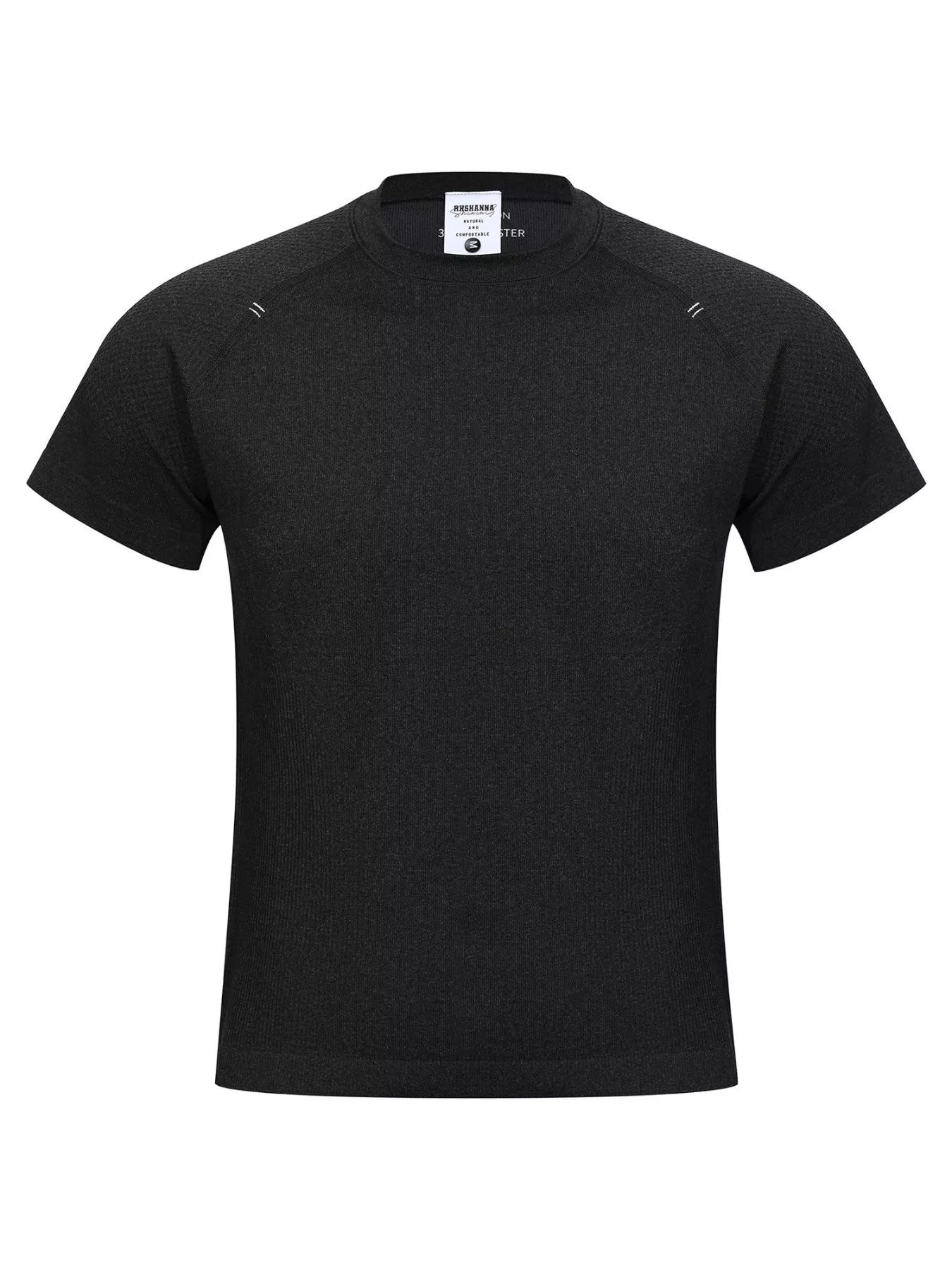 Men's Textured Knit Short Sleeve T-Shirt