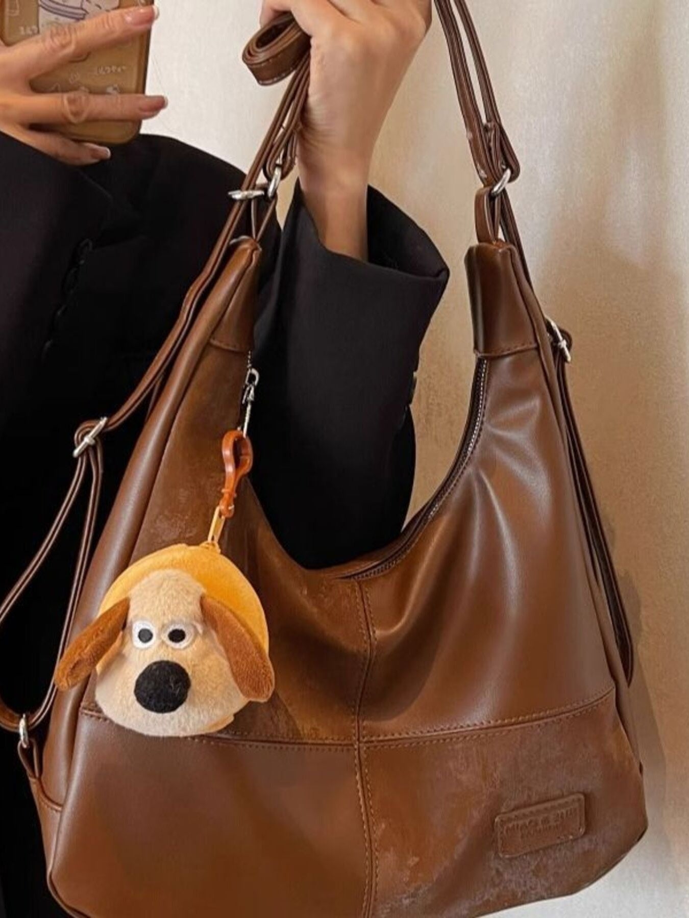 Vintage Style Hobo Shoulder Bag