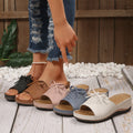 Open Toe Wedge Sandals
