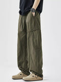 Men's Plus Size Wide Leg Pants