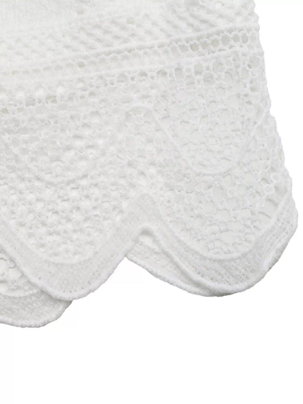 Lace Detail Ruffle Sleeve Button Up Shirt