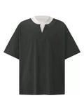 Men's Contrast Short Sleeve T-Shirt