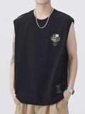 Men's Plus Size Graphic Logo Sleeveless Tank