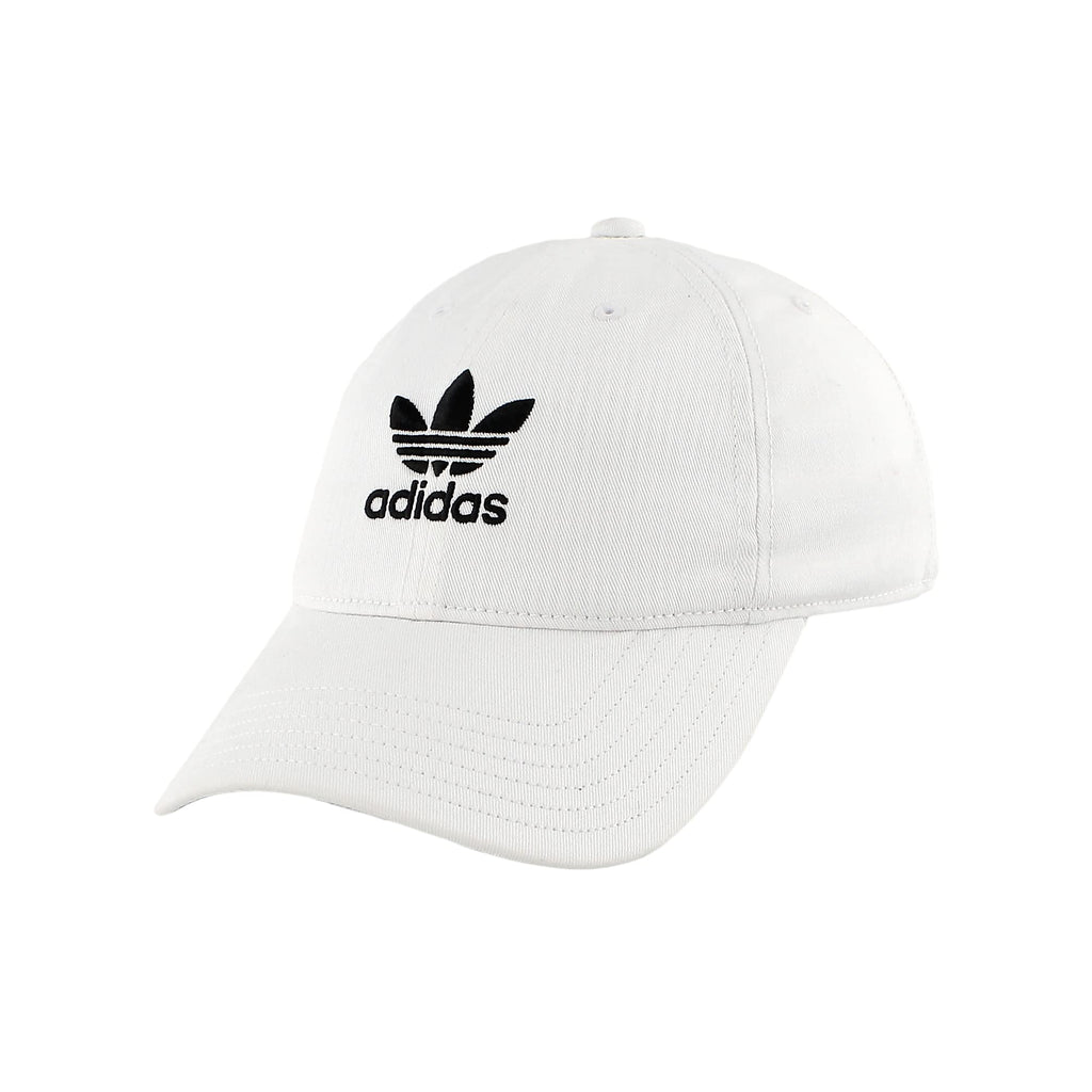 adidas Originals Boys Youth Originals Washed Relaxed Strapback White/Black One Size