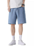 Men's Loose Fit Denim Shorts