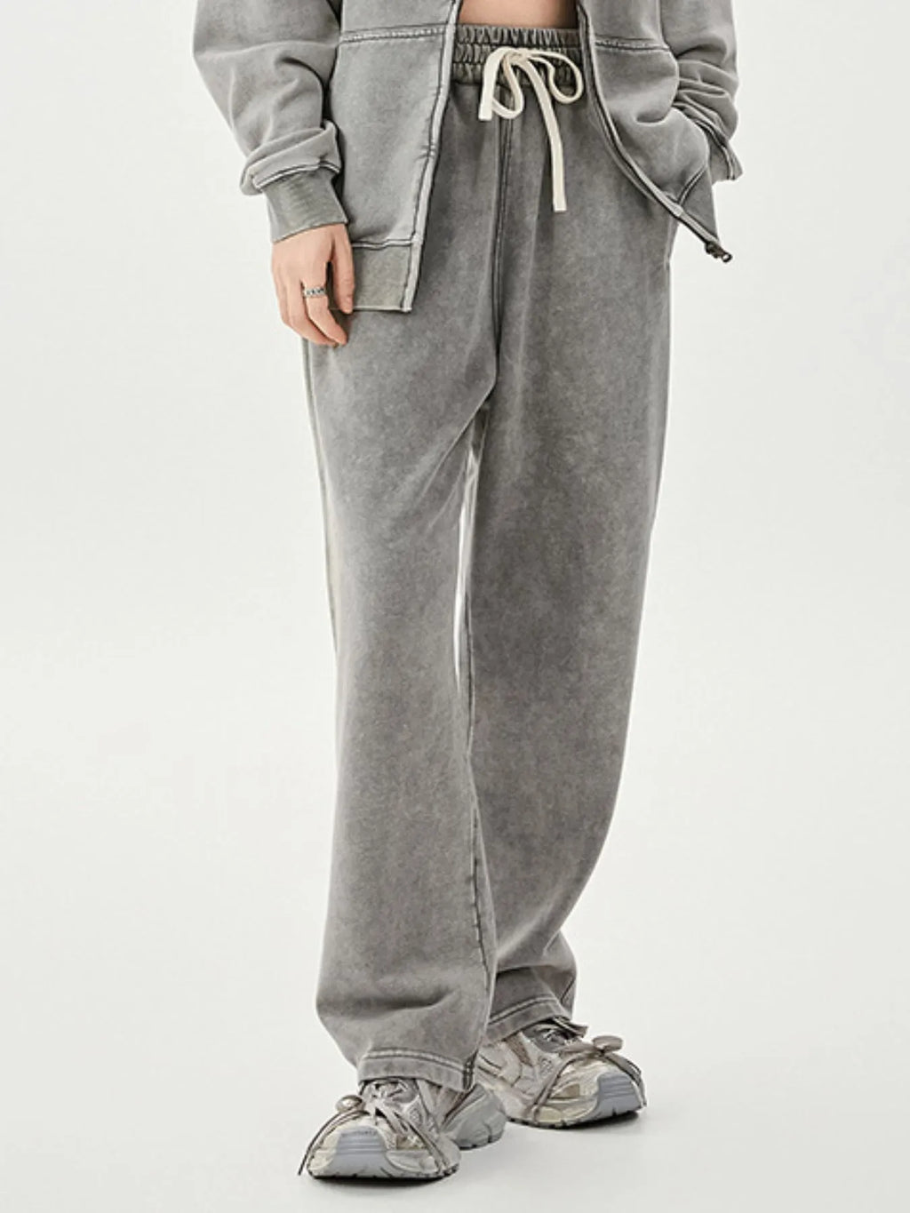 Men's Washed Relaxed Fit Sweatpants