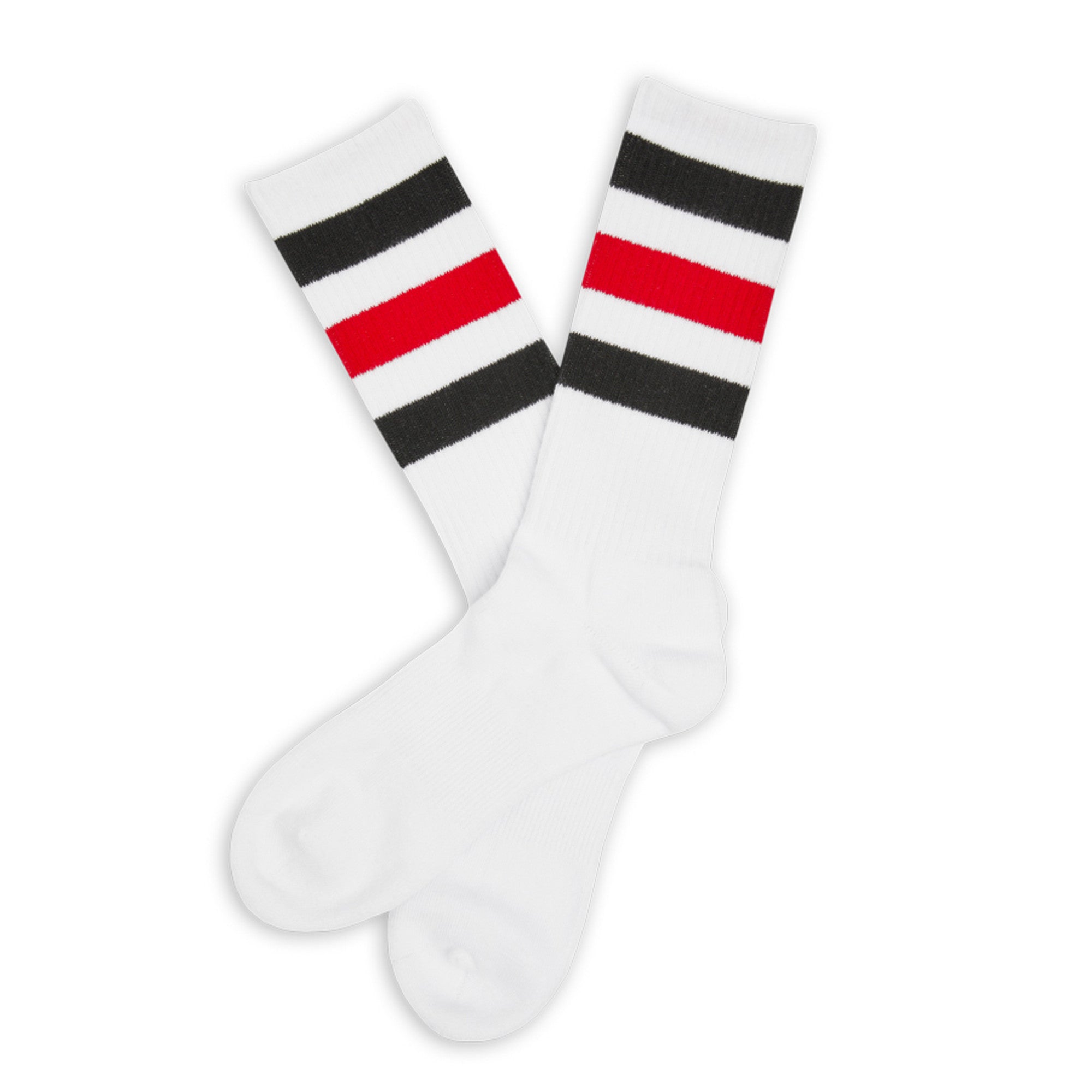 Red / Black Mixed Socks 4 Pack -B