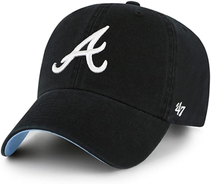 47 Atlanta Braves Ballpark Clean Up Adjustable Cap BKA
