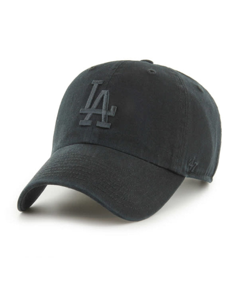 47 MLB Los Angeles Dodgers Clean Up Adjustable Cap BKN