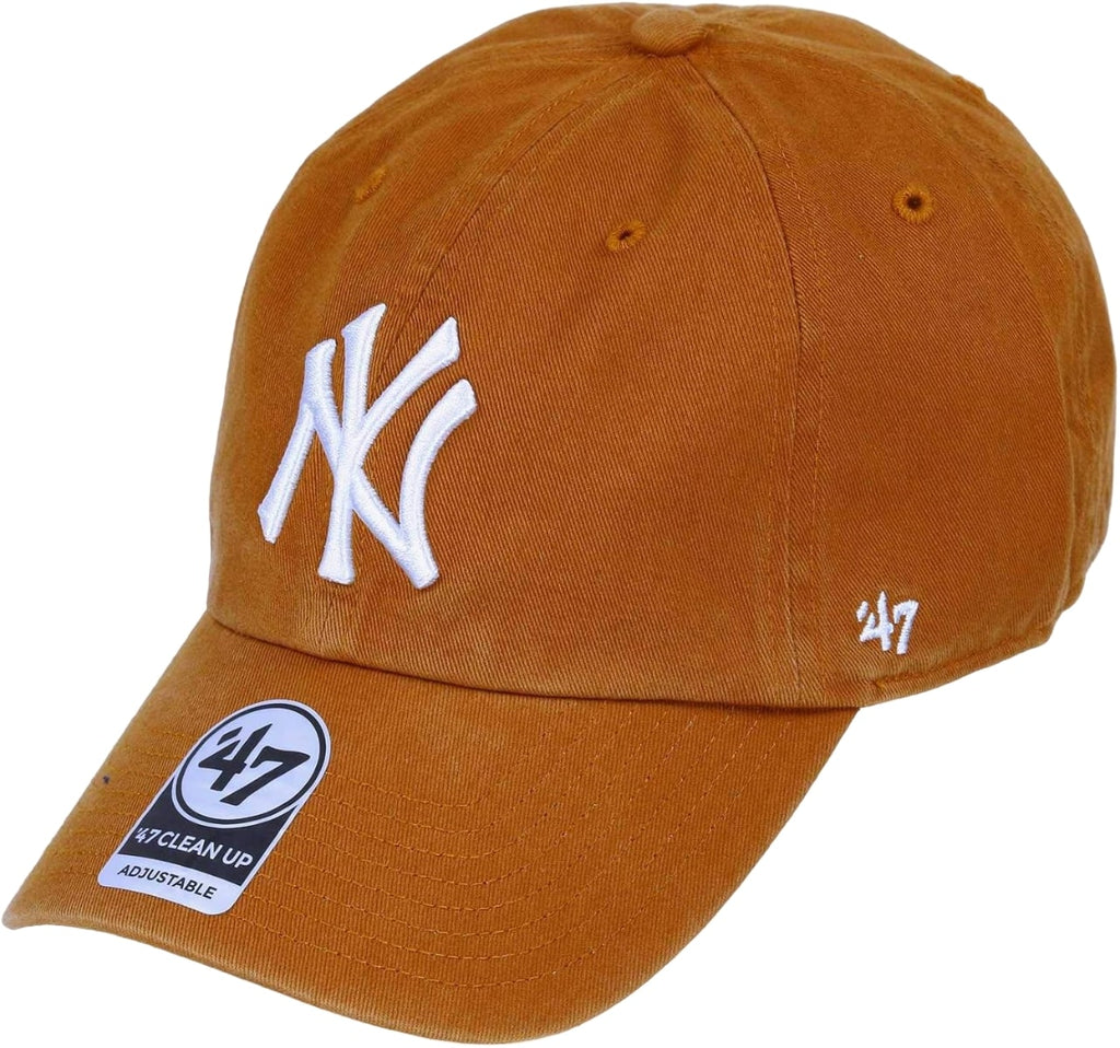 47 MLB New York Yankees Clean Up Adjustable Baseball Cap BOB