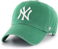 MLB New York Yankees '47 Brand Clean Up Adjustable Cap, One Size, Kelly