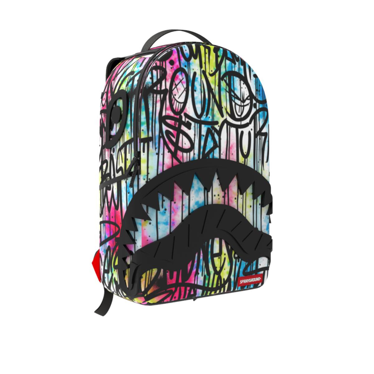 Sprayground Graffiti Sharkmouth Throws DLXSV Backpack B1295