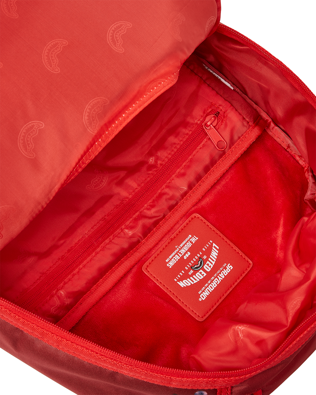 Sprayground Break In Case Of Emergency Shark Backpack B4080
