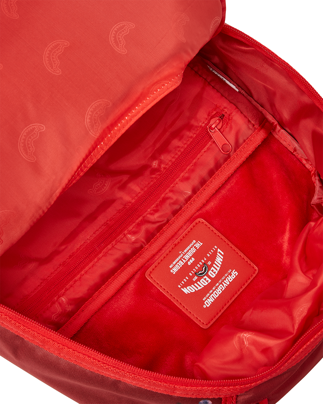 Sprayground Break In Case Of Emergency Shark Backpack B4080