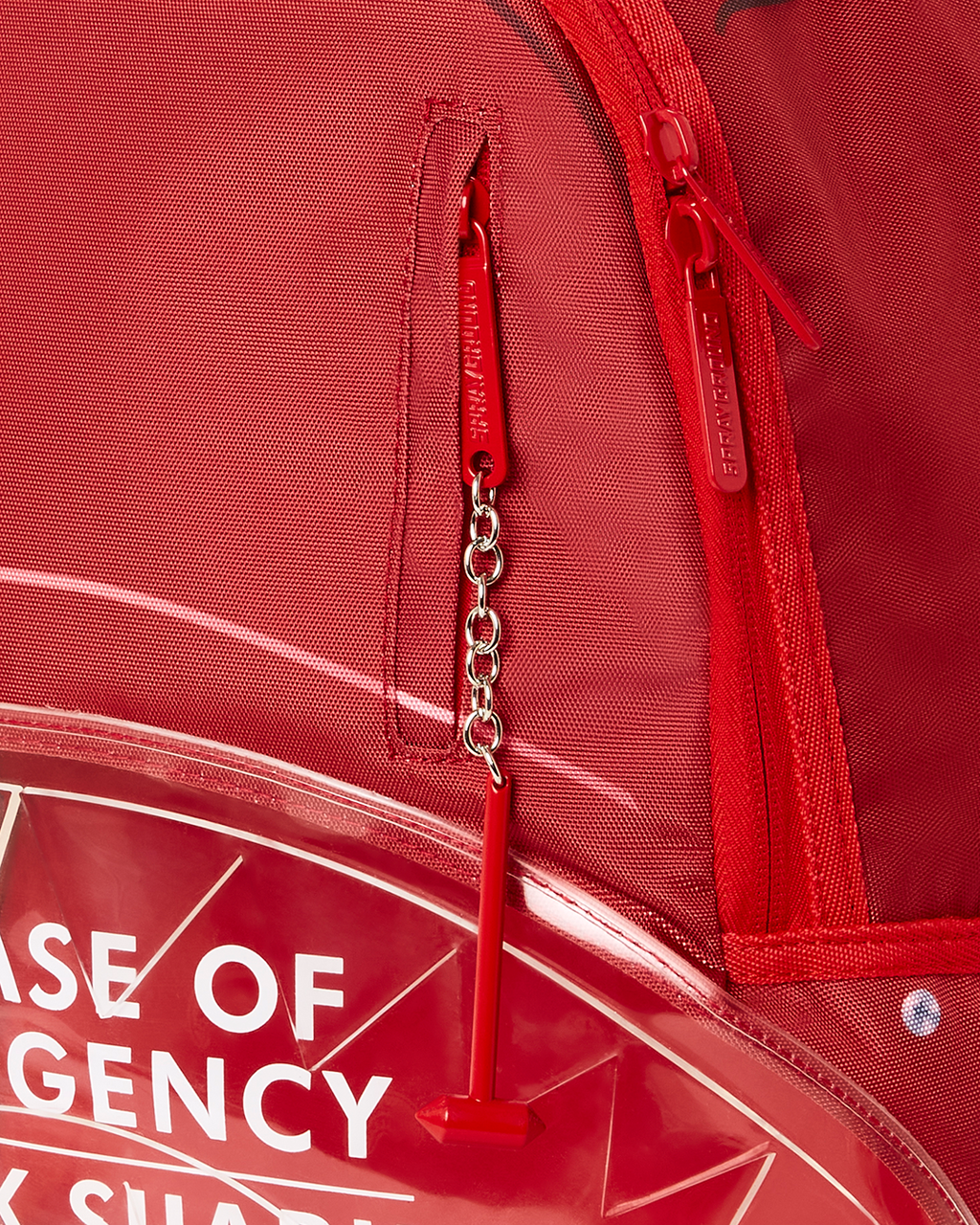 Sprayground Break In Case Of Emergency Shark Backpack B4080
