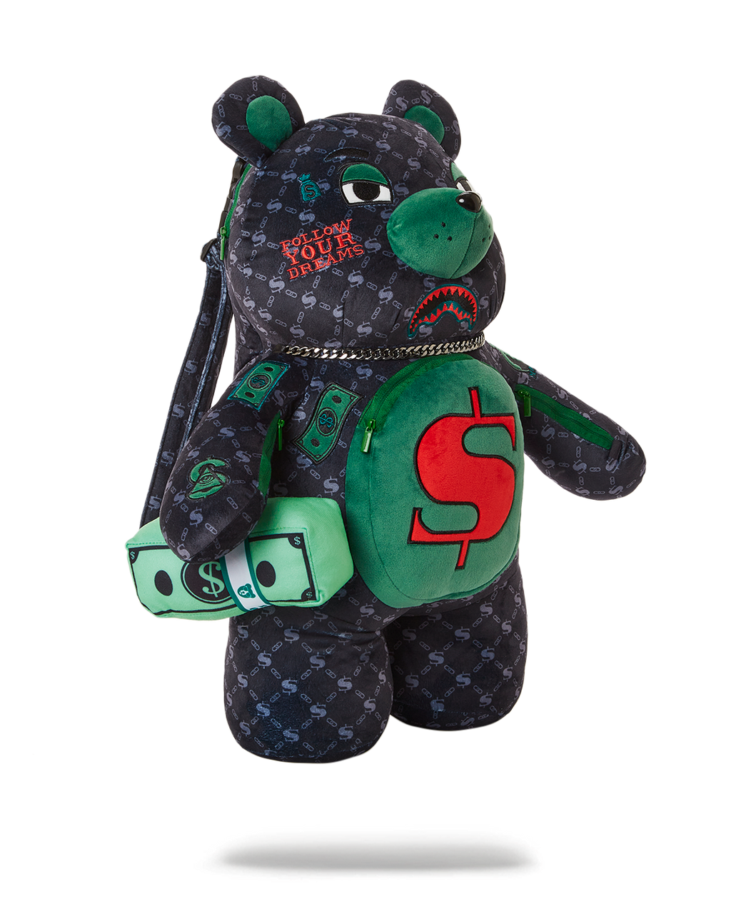 Sprayground Deniro Moneybear Teddy Bear Backpack B4428