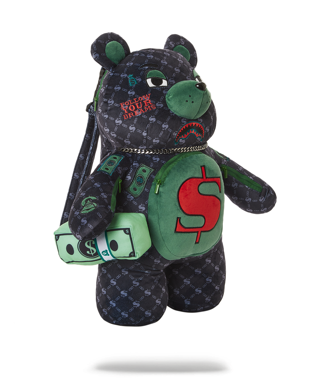 Sprayground Deniro Moneybear Teddy Bear Backpack B4428