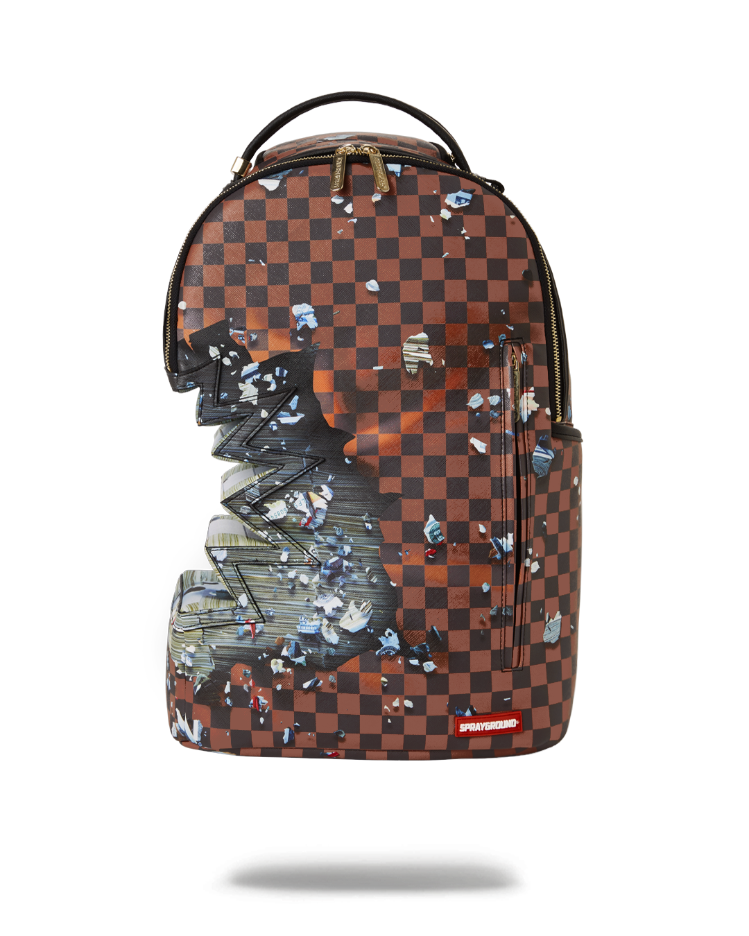 Sprayground Shark Bite Money Explosion Backpack B4544