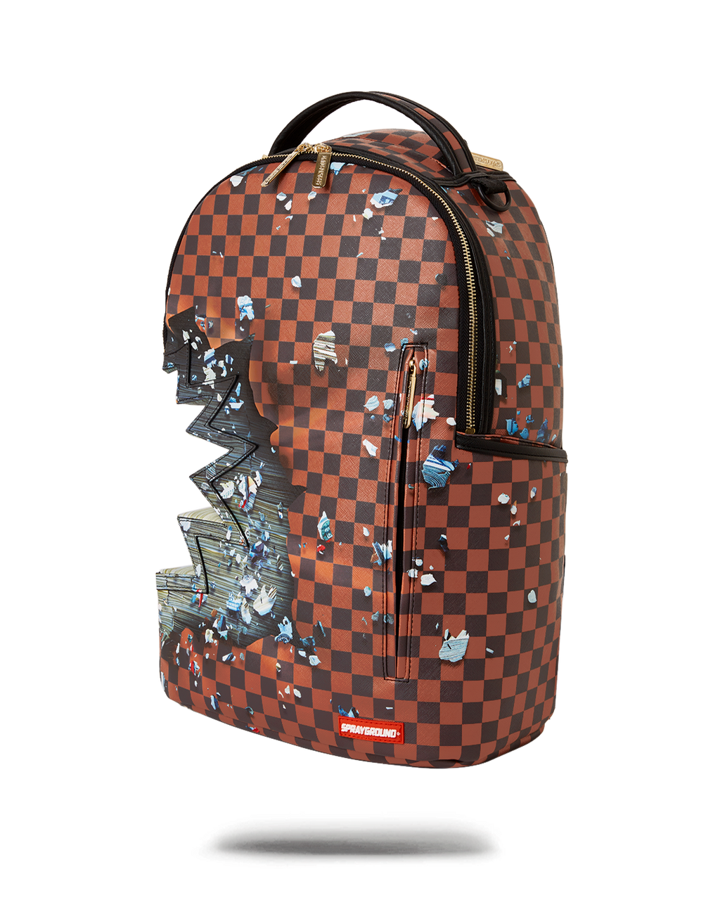 Sprayground Shark Bite Money Explosion Backpack B4544