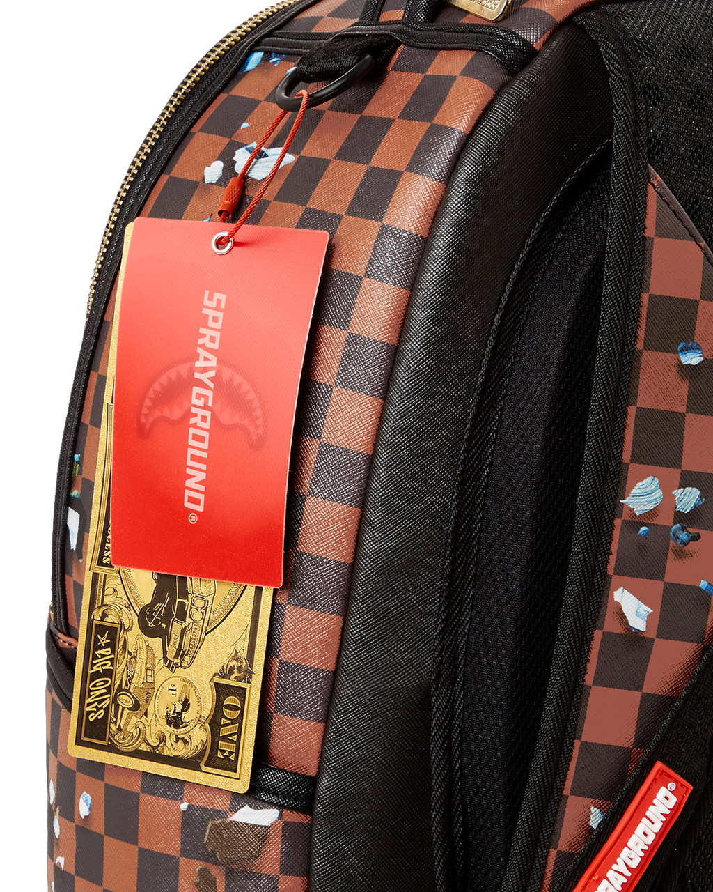 Sprayground Shark Bite Money Explosion Backpack B4544