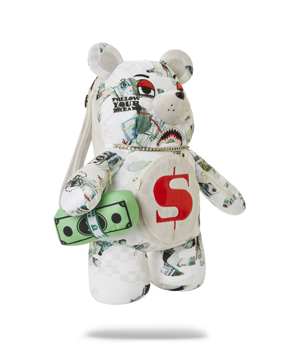 Sprayground Ferociou$ Moneybear Teddy Bear Backpack B4695