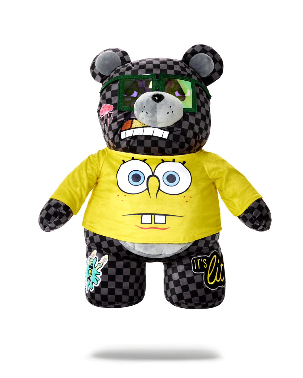 Sprayground Spongebob Moneybear Teddy Bear Backpack B4700