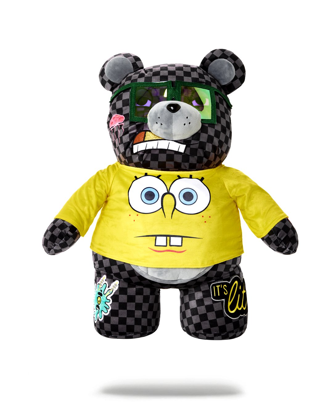 Sprayground Spongebob Moneybear Teddy Bear Backpack B4700