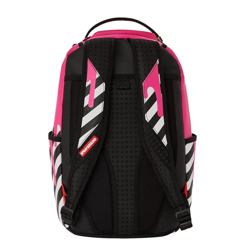 Sprayground Sharkmouth Pink Drops DLXSVF Backpack B4800