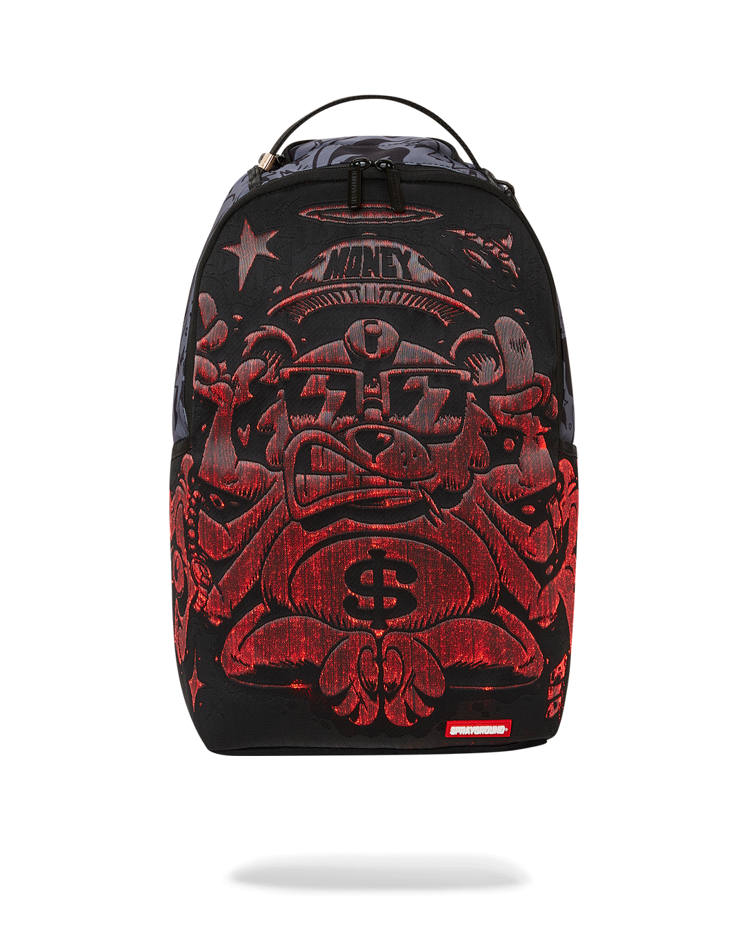 Sprayground Fiber Optics Money Tripp DLXSR Black Backpack B5205