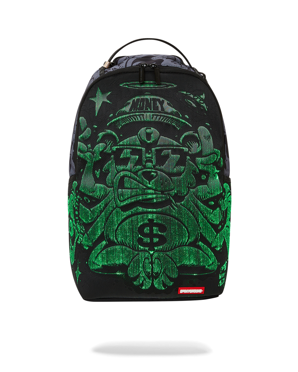 Sprayground Fiber Optics Money Tripp DLXSR Black Backpack B5205