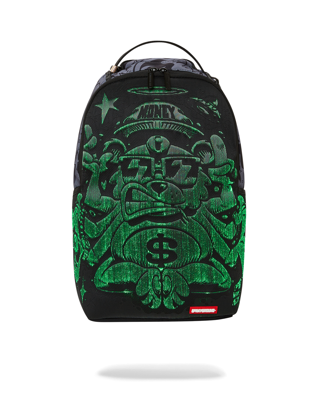 Sprayground Fiber Optics Money Tripp DLXSR Black Backpack B5205
