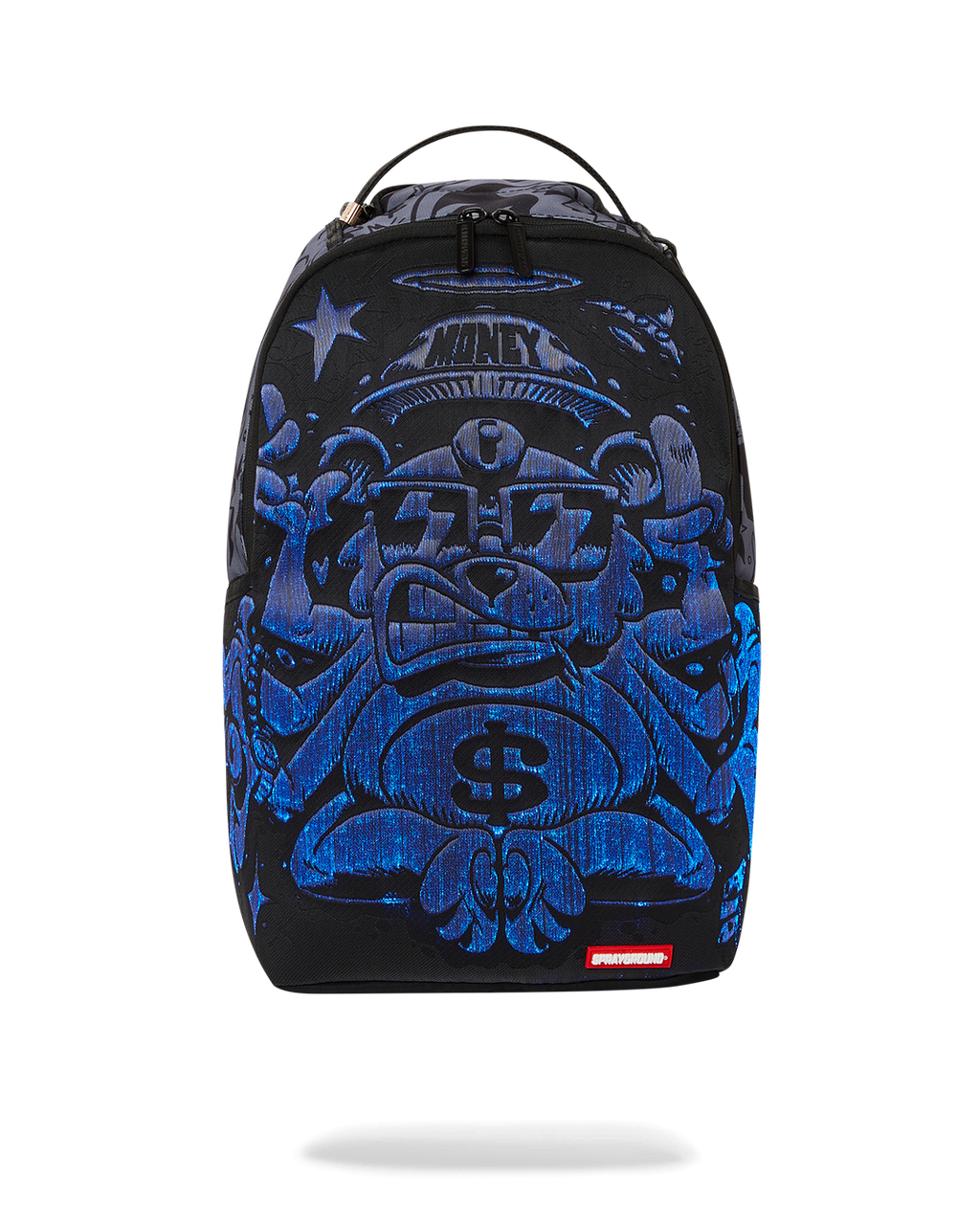Sprayground Fiber Optics Money Tripp DLXSR Black Backpack B5205