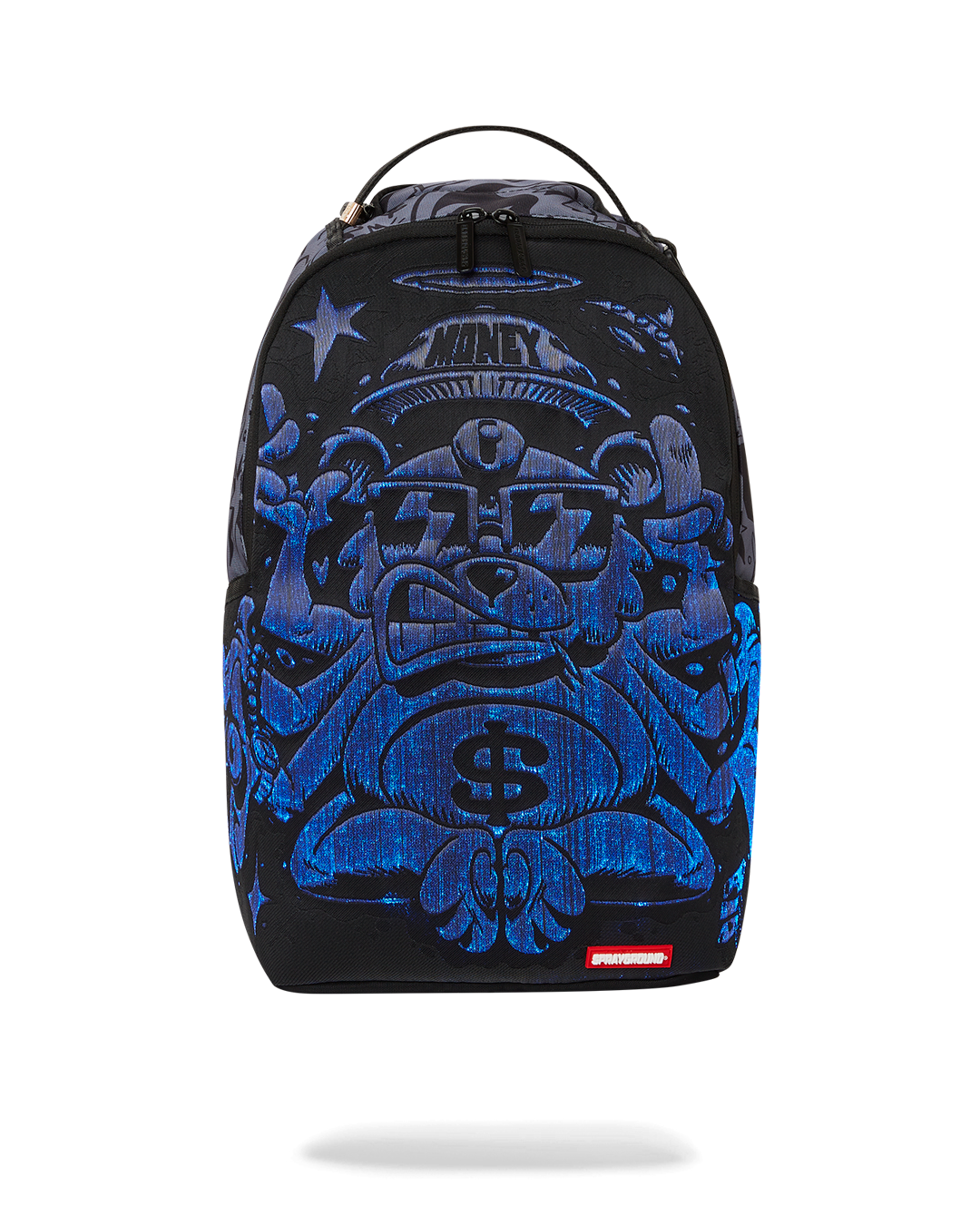 Sprayground Fiber Optics Money Tripp DLXSR Black Backpack B5205