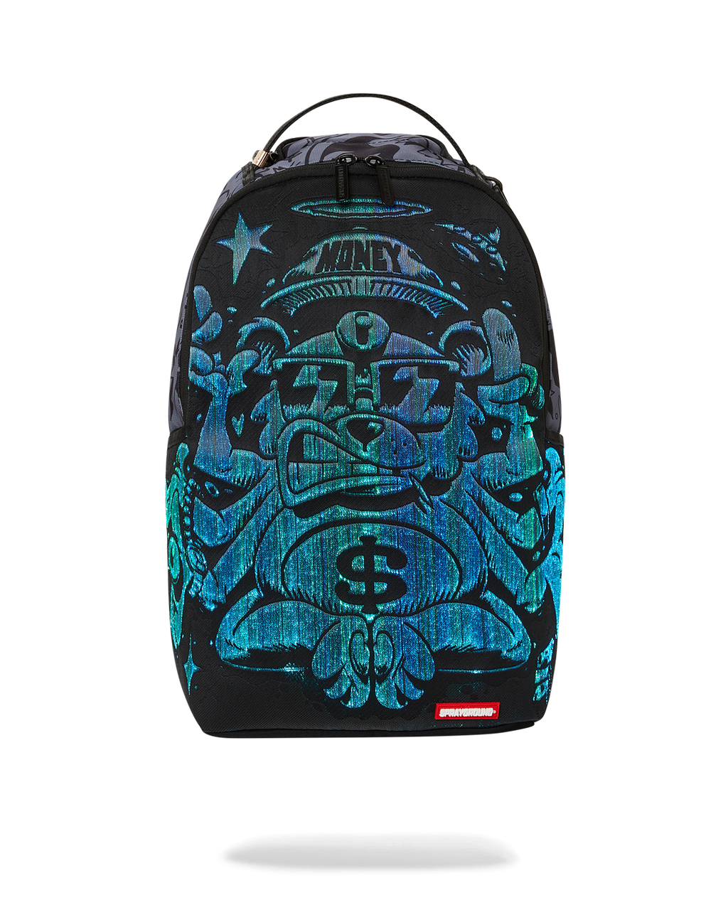Sprayground Fiber Optics Money Tripp DLXSR Black Backpack B5205