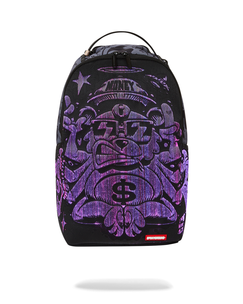 Sprayground Fiber Optics Money Tripp DLXSR Black Backpack B5205